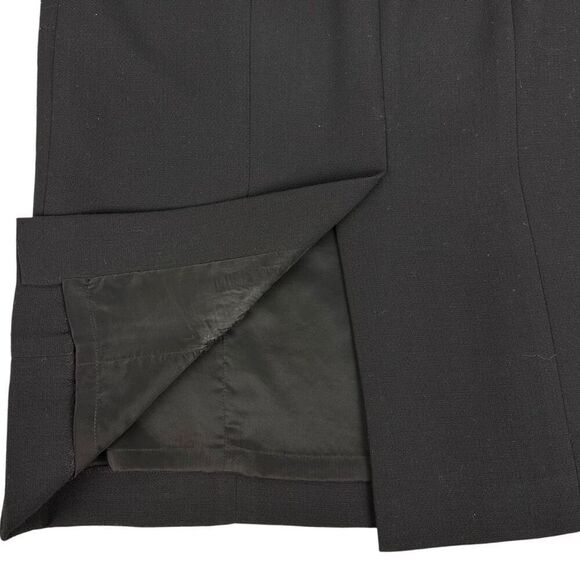 Talbots Black Midi Pencil Skirt size 4P - Picture 5 of 7
